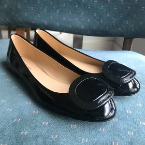 NWOT Michael Kors black patent leather flats - 6.5
